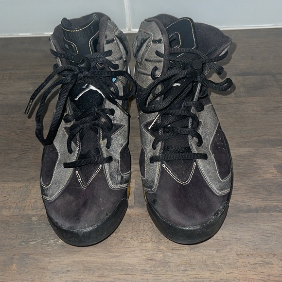 2010 Nike Air Jordan 6 Retro Lakers Kobe Men’s Size 13 Pre-owned Fair Condition - Picture 6 of 9